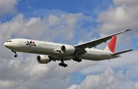 JA733J @ EGLL - Finals 27L - by John Coates