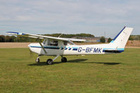 G-BFMK @ EGBR - Reims FA152 Aerobat at The Real Aeroplane Club's Pre-Hibernation Fly-In, Breighton Airfield, October 2013. - by Malcolm Clarke