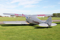 G-AHBM @ EGBR - De Havilland DH-87B Hornet Moth at The Real Aeroplane Club's Pre-Hibernation Fly-In, Breighton Airfield, October 2013. - by Malcolm Clarke