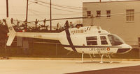 N57550 @ UNKNOWN - Helicopter at the Roanoke Va. Memorial Hospital on the pad in 1985 . FAA today says the N number is not assigned. - by Richard T Davis