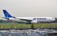 C-GTSR @ EGKK - Queueing to depart - by John Coates