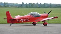 G-BYEO @ EGSU - 2. G-BYEO preparing to depart Duxford Airfield.