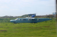 G-BDTN @ ACI - Trislander G-BDTN in the fire training area at Alderney from sistership G-BDTO on landing - by Pete Hughes
