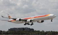 EC-LFS @ KMIA - Airbus A340-600