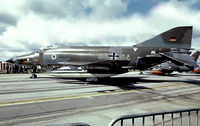 35 54 @ EGVI - McDonnell Douglas RF-4E Phantom II [4128] (German Air Force) RAF Greenham Common~G 26/06/1977. Taken from a slide. - by Ray Barber