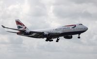 G-CIVO @ KMIA - Boeing 747-400 - by Mark Pasqualino