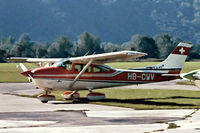 HB-CWV @ LSZL - Cessna 182P Skylane [182-63591]Locarno~HB 27/09/1984. Taken from a slide. - by Ray Barber