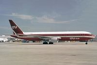 D-AMUP @ EDDM - Boeing 767-33AER [25531] (LTU) Munich~D 08/09/1993 - by Ray Barber