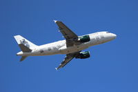 N939FR @ KSEA - Frontier Airlines. A319-111. N939FR cn 2448. Seattle Tacoma - International (SEA KSEA). Image © Brian McBride. 22 June 2013 - by Brian McBride