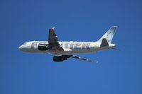 N263AV @ KSEA - Frontier Airlines. A320-214. N263AV cn 1860. Seattle Tacoma - International (SEA KSEA). Image © Brian McBride. 31 August 2013 - by Brian McBride