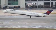 N929DN @ MIA - Delta MD-90 - by Florida Metal