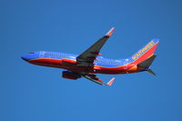 N411WN @ KSEA - Southwest Airlines. 737-7H4. N411WN cn 29821 950. Seattle Tacoma - International (SEA KSEA). Image © Brian McBride. 08 September 2013 - by Brian McBride