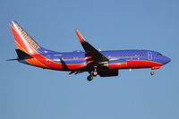 N469WN @ KSEA - Southwest Airlines. 737-7H4. N469WN cn 33859 1525. Seattle Tacoma - International (SEA KSEA). Image © Brian McBride. 01 September 2013 - by Brian McBride
