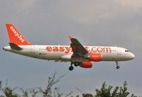 G-EZUY @ EGKK - Arriving 08 - by John Coates