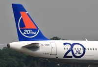 TC-OBK @ EGKK - Tail details - by John Coates