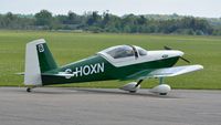 G-HOXN @ EGSU - 2. G-HOXN preparing to depart Duxford Airfield.