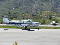 N2106L @ SZP - 1976 Beech A36 BONANZA, Continental IO-520-BA 285 Hp, landing roll Rwy 22 - by Doug Robertson