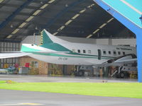 ZK-CIB @ NZAA - Under some serious maintenance - by magnaman