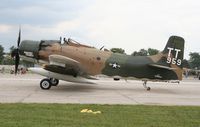 N959AD @ YIP - AD-4N Skyraider - by Florida Metal