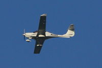 N520DS @ EGLF - flying through the overhead at Farnbrough - by Chris Hall