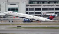 N993DL @ MIA - Delta MD-88 - by Florida Metal