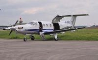 M-DRIL @ EGHH - At Pilatus Centre - by John Coates