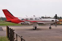 N32CK @ EGHH - At BCFT park - by John Coates