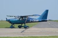 G-CBAR @ EGSV - Parked at Old Buckenham. - by Graham Reeve