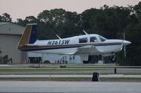 N2615W @ LAL - Mooney M20C