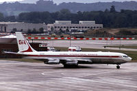 N883PA @ EGKK - Boeing 707-321B [20022] ( Global International Airways) Gatwick~G 03/09/1983. Taken from a slide. - by Ray Barber
