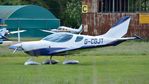 G-CGJT @ EGLG - 3. G-CGJT visiting Panshanger Airfield.