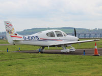 D-EXYS @ EGPN - At rest at Dundee Riverside EGPN - by Clive Pattle