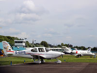 D-EXYS @ EGPN - General Aviation parked up. - by Clive Pattle