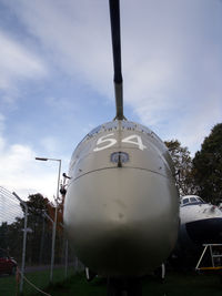 XV254 @ EGPE - Nose of XV254 pictured aat the Highland Aviation Museum, Inverness Airport (EGPE) - by Clive Pattle