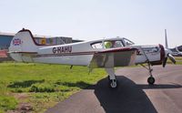 G-HAHU @ EGHH - Parked at BHL - by John Coates