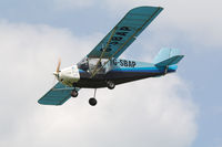 G-SBAP @ EGBJ - Aircraft on arrival at airport - by Paul Boucher