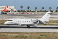 VP-COP @ LMML - Bombardier CL600 VP-COP of Close Air. - by Raymond Zammit