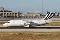 G-TYPH @ LMML - Bae146 G-TYPH of British Aerospace. - by Raymond Zammit