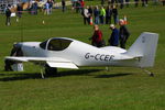 G-CCEF @ EGHP - at the 2014 Microlight Trade Fair, Popham - by Chris Hall