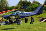 G-MELL @ EGHP - at the 2014 Microlight Trade Fair, Popham - by Chris Hall