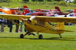 G-ATKI @ EGHP - at the 2014 Microlight Trade Fair, Popham - by Chris Hall