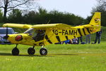 G-FAMH @ EGHP - at the 2014 Microlight Trade Fair, Popham - by Chris Hall