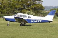 G-SEXX @ EGKH - Seen shortly after landing on runway 28 at EGKH. - by Derek Flewin