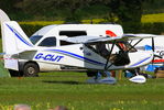 G-CIJT @ EGHP - at the 2014 Microlight Trade Fair, Popham - by Chris Hall