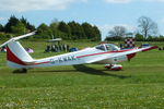 G-KWAK @ EGHP - at the 2014 Microlight Trade Fair, Popham - by Chris Hall