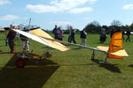 G-MJAD @ EGHP - at the 2014 Microlight Trade Fair, Popham - by Chris Hall
