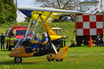 G-OTOP @ EGHP - at the 2014 Microlight Trade Fair, Popham - by Chris Hall