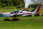 G-KRUZ @ EGHP - at the 2014 Microlight Trade Fair, Popham - by Chris Hall