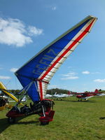 G-CFNZ @ EGHP - at the 2014 Microlight Trade Fair, Popham - by Chris Hall