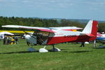 G-CDWB @ EGHP - at the 2014 Microlight Trade Fair, Popham - by Chris Hall